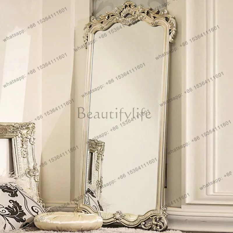 LD Luxury Long Mirror Bathroom Funky Bedroom Men Girls Floor Standing Full Body Mirror Modern Espelhos Living Room