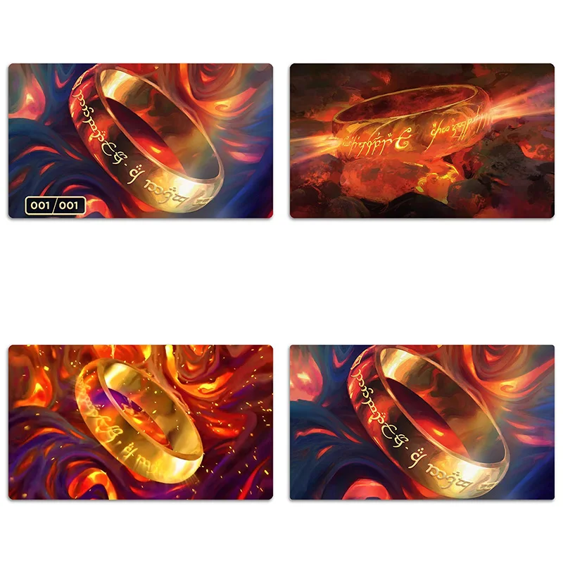 

60*35*0.2cm Anime Game MagicThe Gathering MTG DIY Card Playmat TCG The One Ring Series Hobbies Collectibles Gift Toys