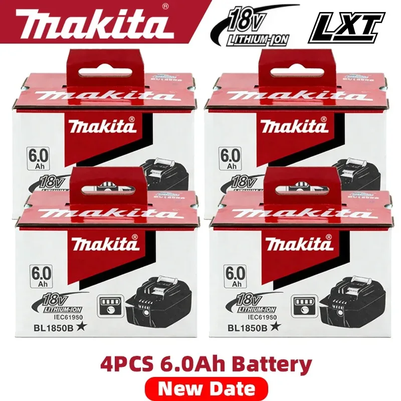 Makita 6Ah original Battery compatible Makita 18V power tools DDF487DGA404 DTW700 DTD173 DHP487 Lithium-ion Battery replacement