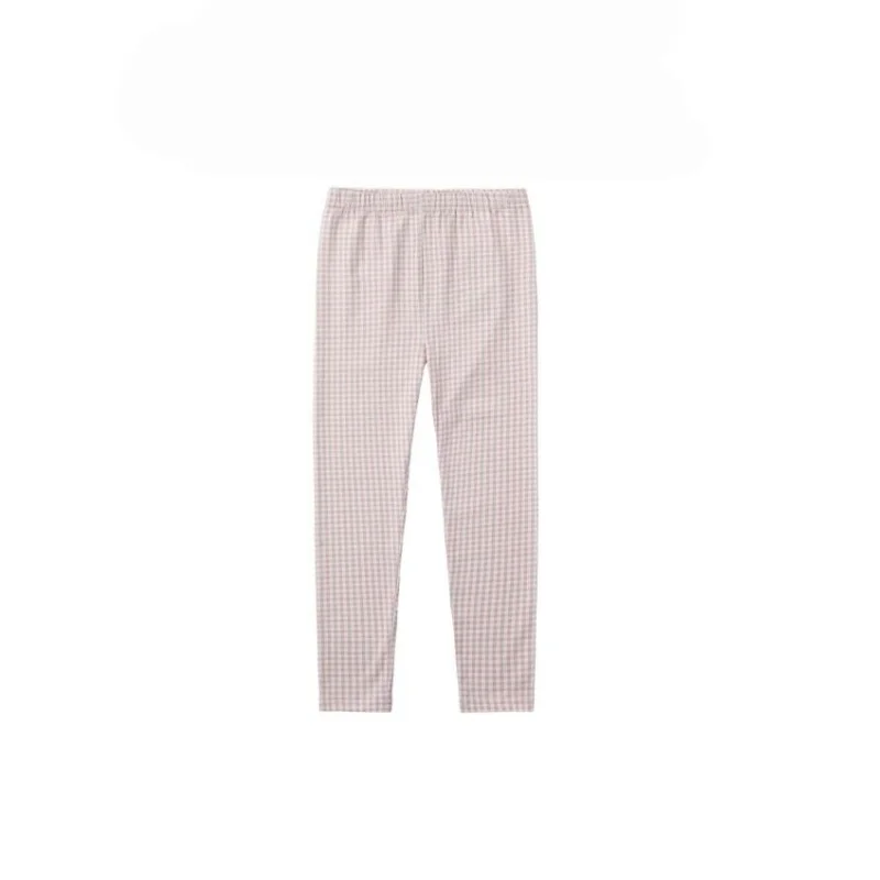 AP gingham plaid pj's – Pink Legging
