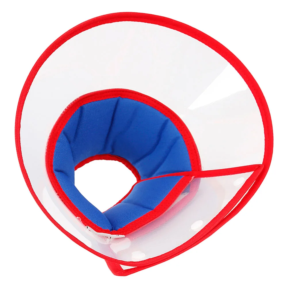 

Oxford Cloth Waterproof Pet Collar Premium Anti-Lick Dog Cat Recovery Protective Collar Prevent Licking Biting Scratching Wounds