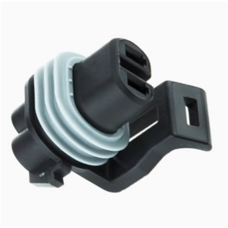 

12052641 Black 2-position automotive connector plug and socket pair