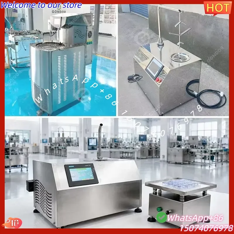 2026 Electric Automatic Maker Tabletop Melting Melter Temper Tap Hot Machine Chocolate Dispenser of Chocolate