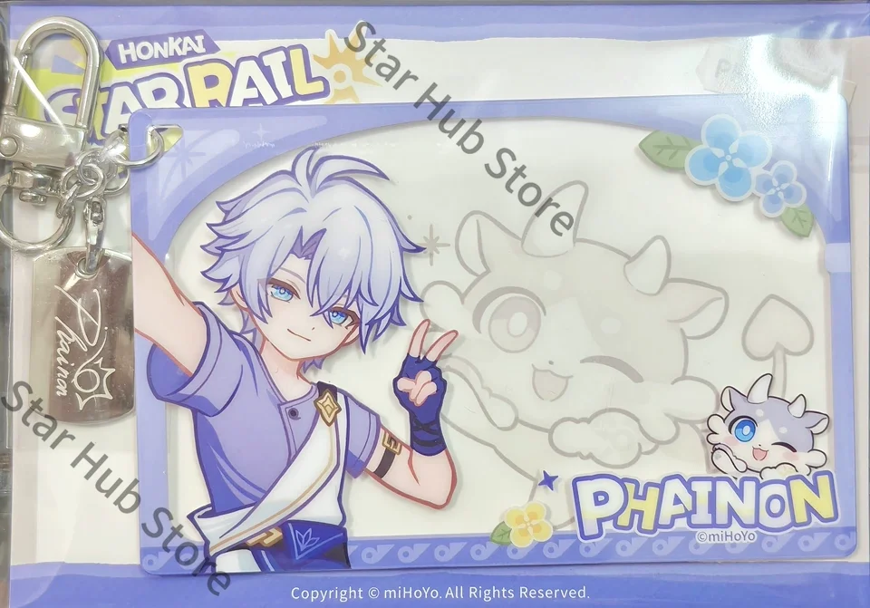Honkai: Star Rail Phainon Stranger in Search of Dawn Series Acrylic Group Photo Card Official Quality Goods Cosplay Souvenir