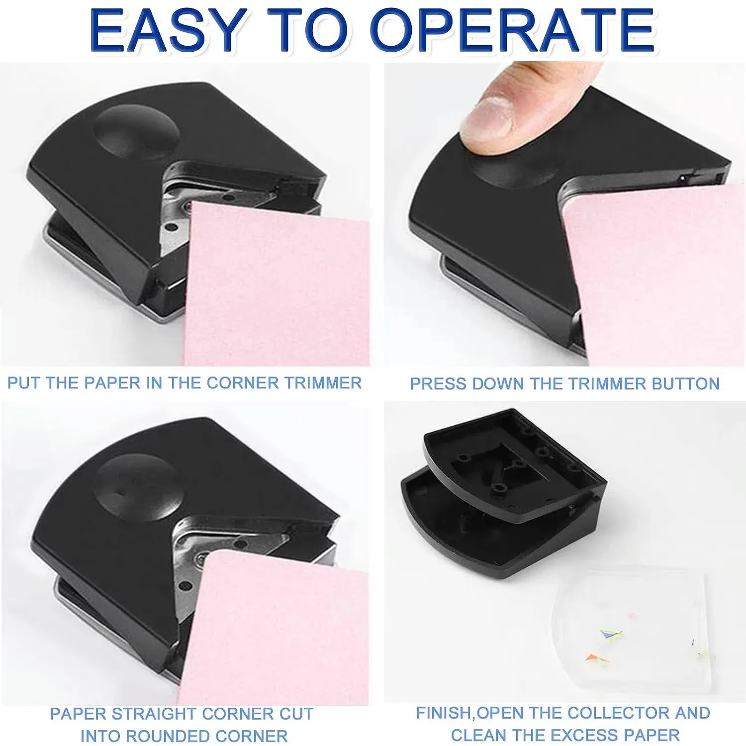 R4 Corner Rounder Portable Paper Cutter Card Photo Cutter Right Angle Trimming Cutter DIY Handmade Scrapbook Tool view 3