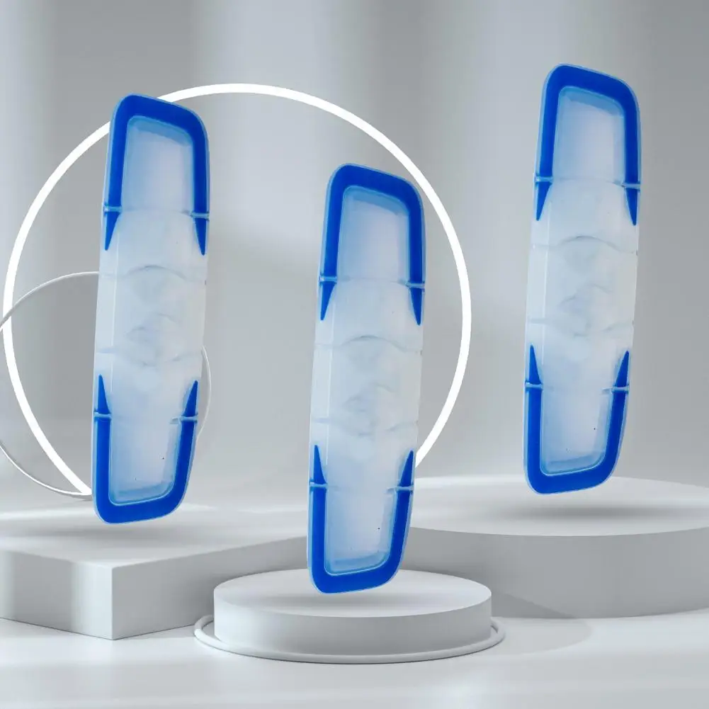 3 Stuks Racket Schokdemper Lange Stijl Anti Vibratie Accessoire Siliconen Tennis Racket Vibratie Demper Voor Speler