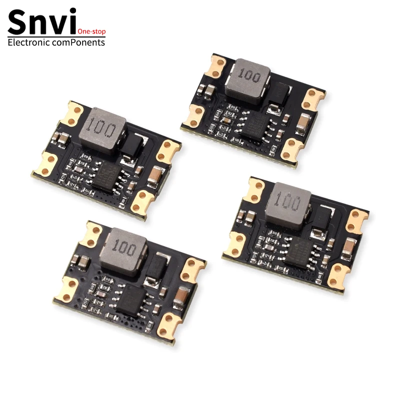 Snvi 1pcs Mini DC-DC Step Down Buck Converter Board 5.5V to 36V Input to 3.3V/5V/12V 3A 8W High Power Supply PCB AJ39