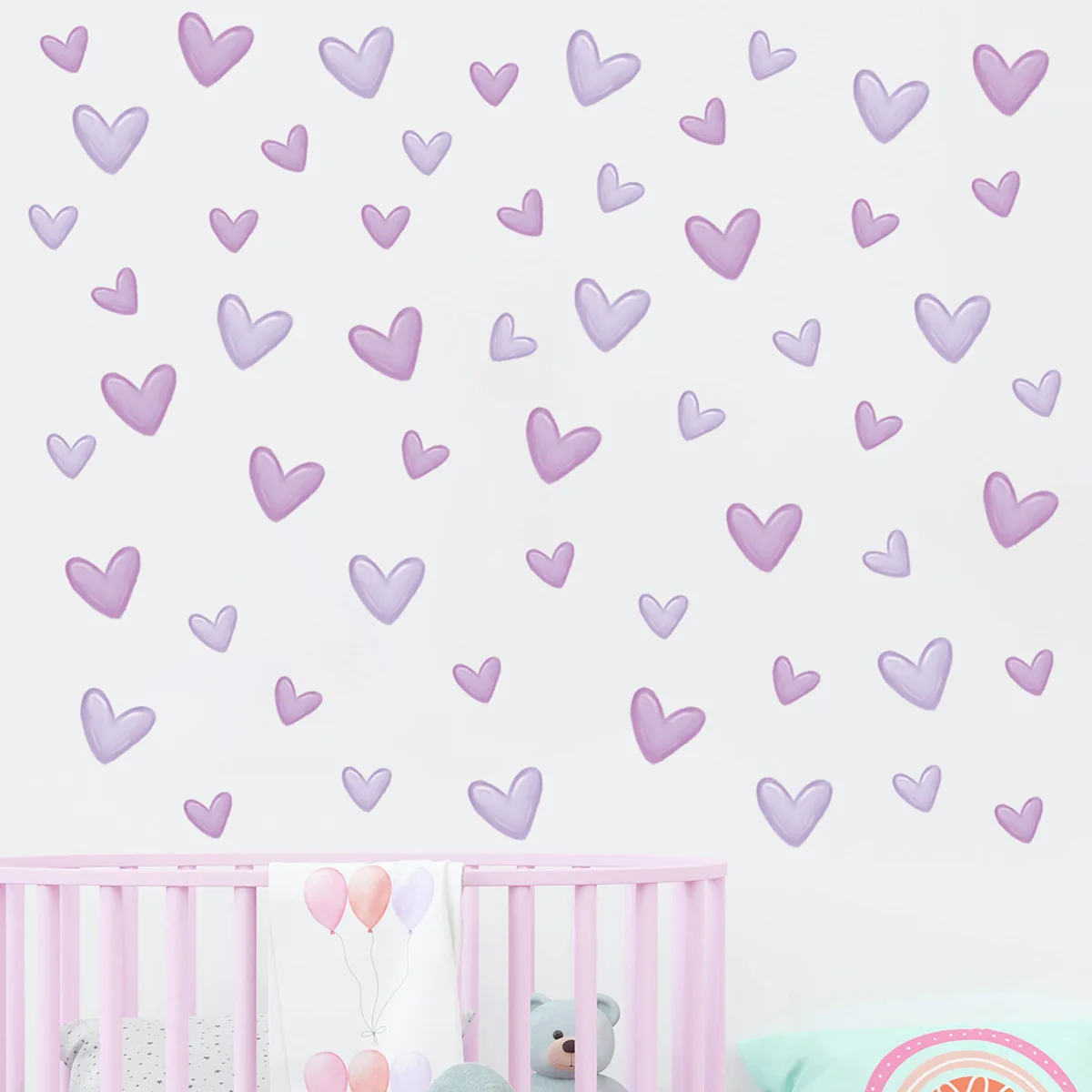 Purple Heart Wall Decals: Worth It for Bedroom Decor or Just
