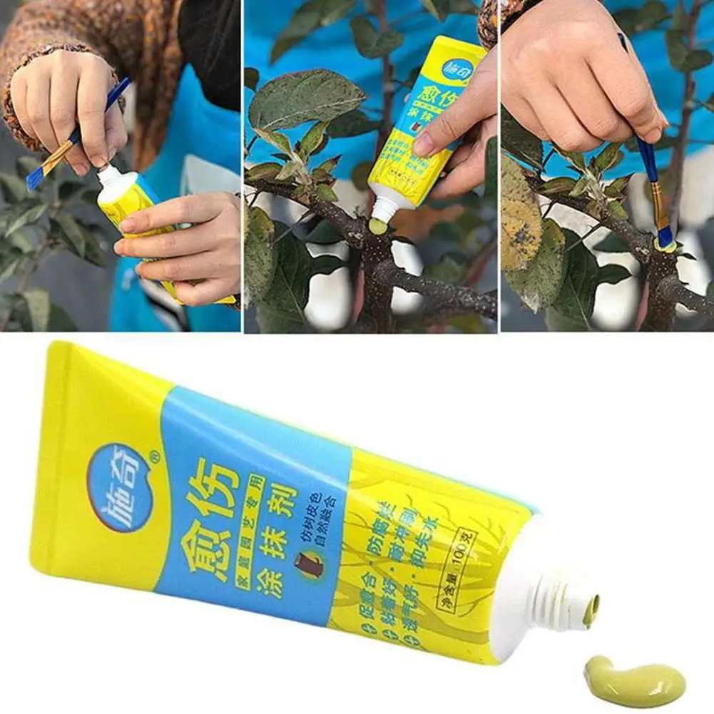 Tree Wound Healing Agent Plant Grafting Wound Smear Supplies Glue Sealant Garden Planting Healing Waterproof Soothing E9Q4