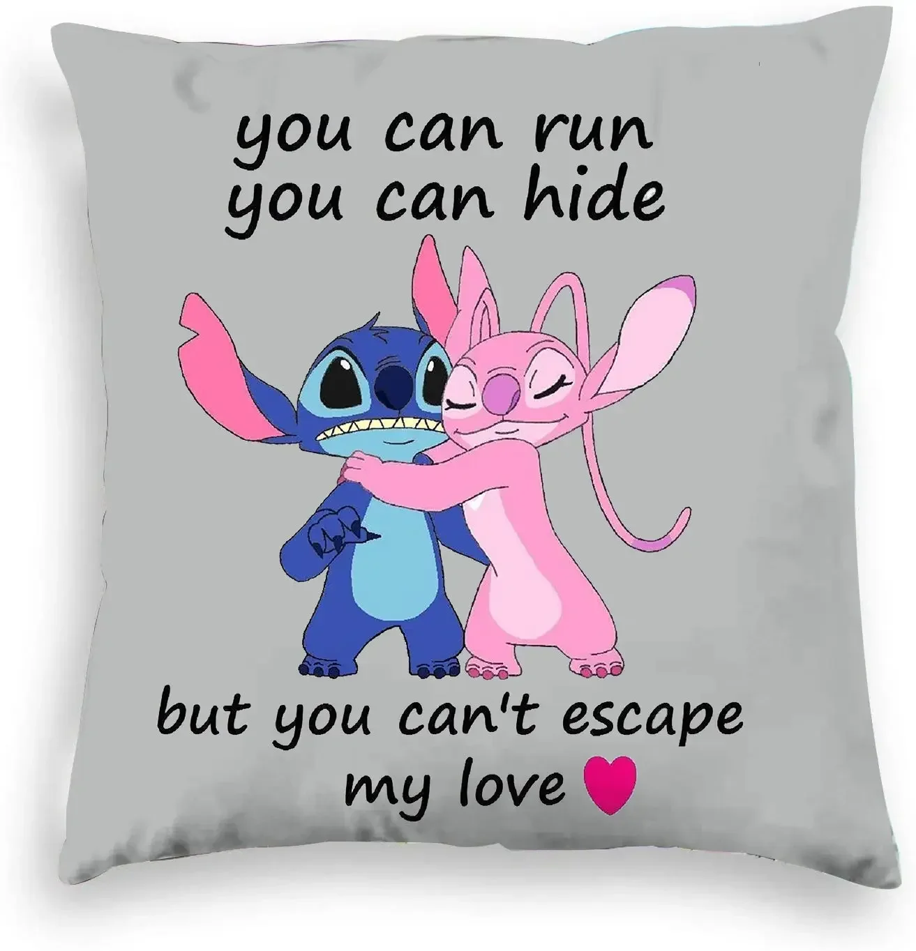 Disney Lilo & Stitch Series Pillowcase Kawaii Anime Figure Cushion Cover Kids Room Interior Decoration Birthday Gifts