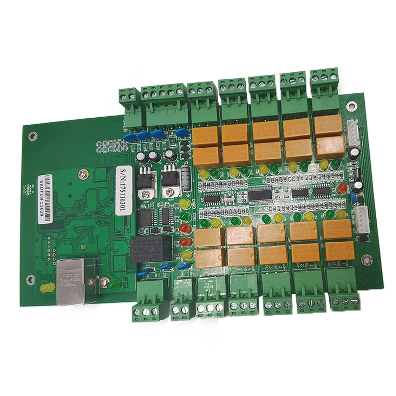 10 floors TCP IP network elevator access control panel remote control