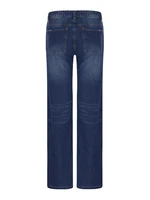 Women Men Denim Pants Casual Ripped Loose Straight Leg Jeans Trousers Trendy Bottoms for Streetwear 4