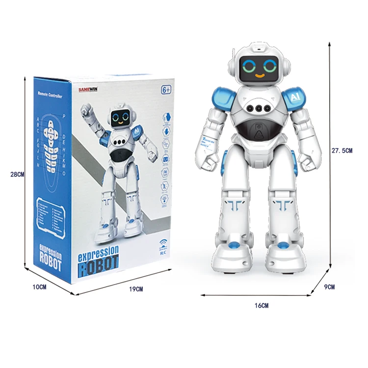 Intelligent RC Robot Programming Remote Control Robot Toys Biped Humanoid Robot For Children Kids Birthday Gift Present