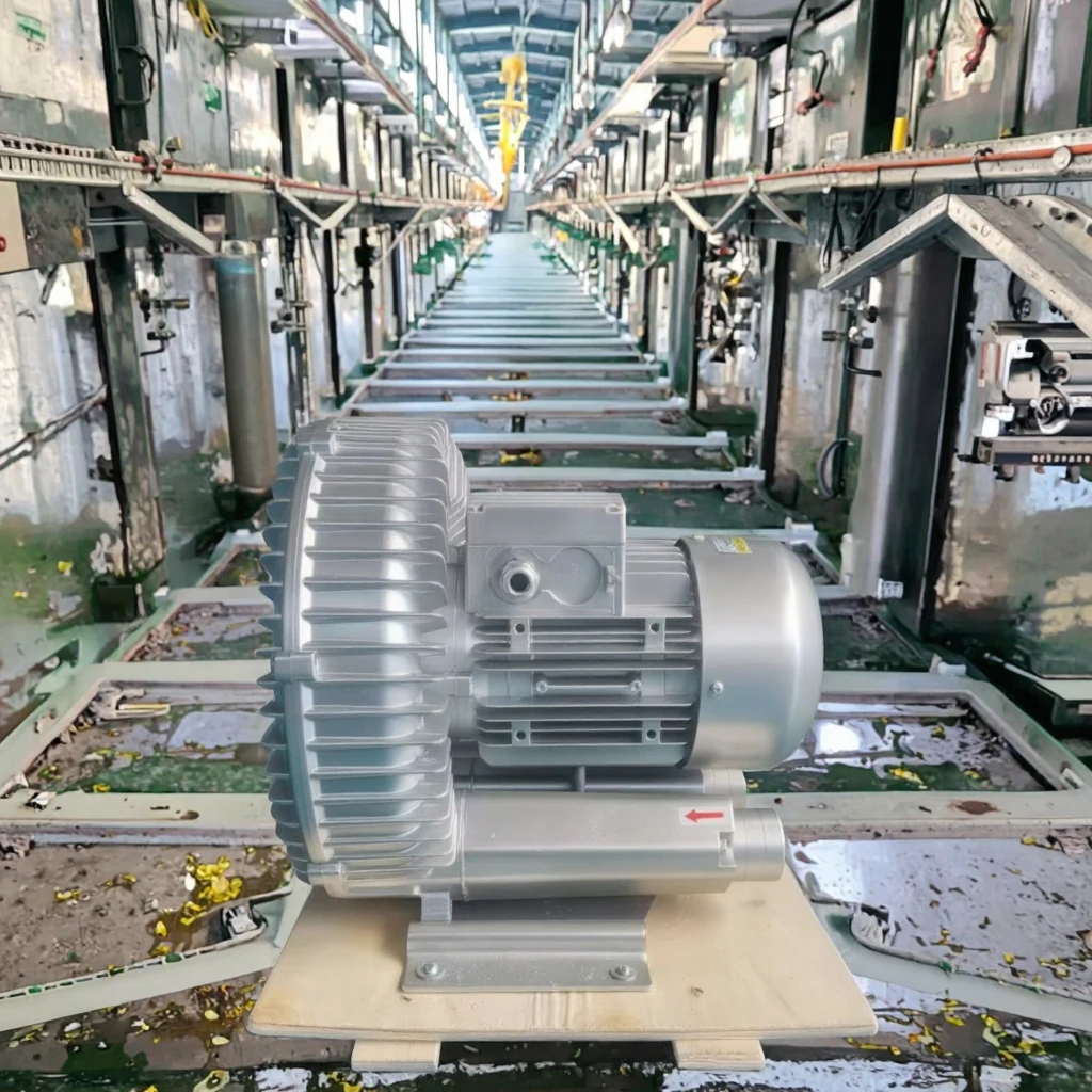 

380v Standard Water Pond Oxygen Supply Regenerative Air Pump Fish Farming Breeding Ring Blower for Aquaculture Biofloc 250w