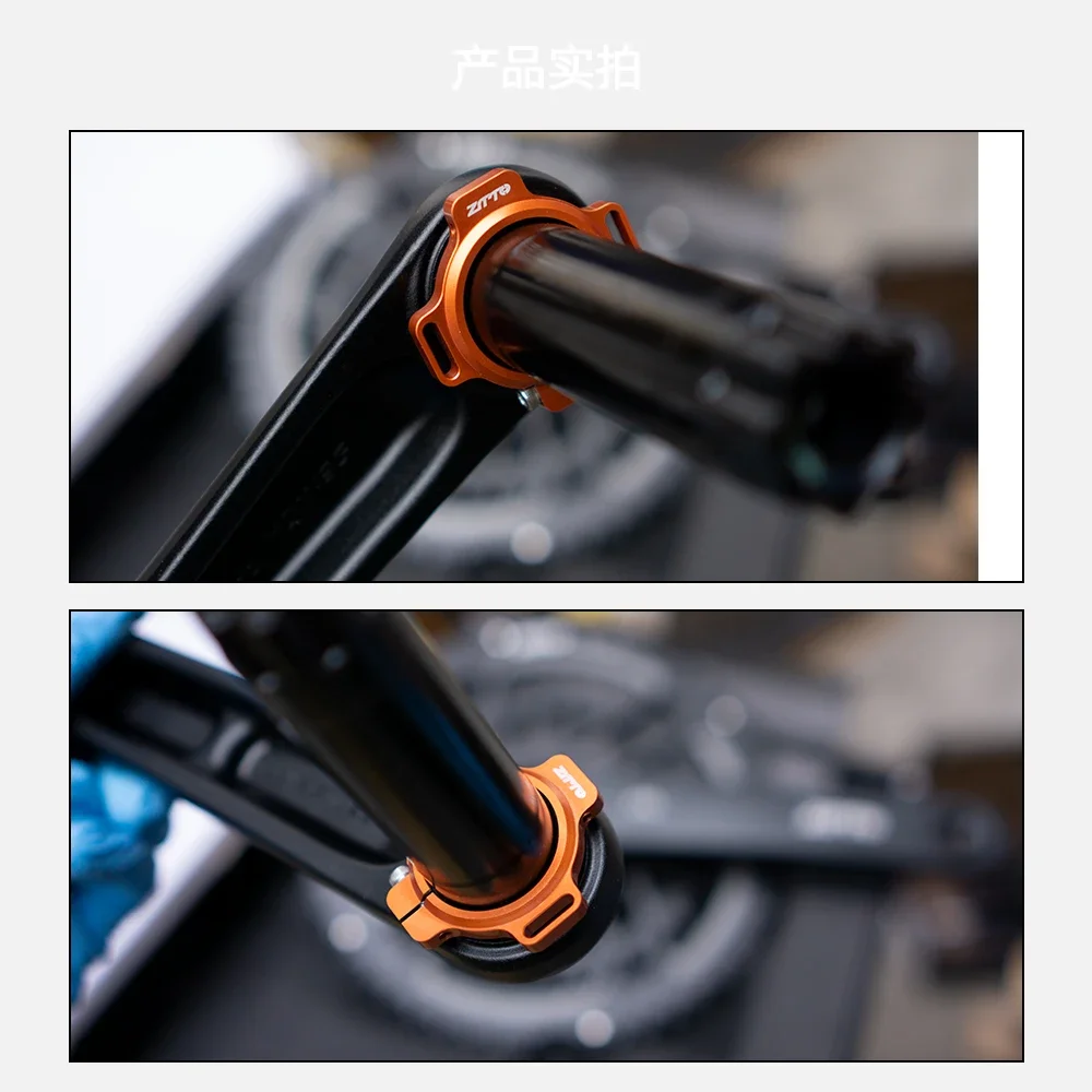 ZTTO DUB 28.99 مللي متر سبائك الألومنيوم أسفل قوس التحميل المسبق تعديل الفضاء عدة المغزل ل دراجة نارية دراجة كرنك محول