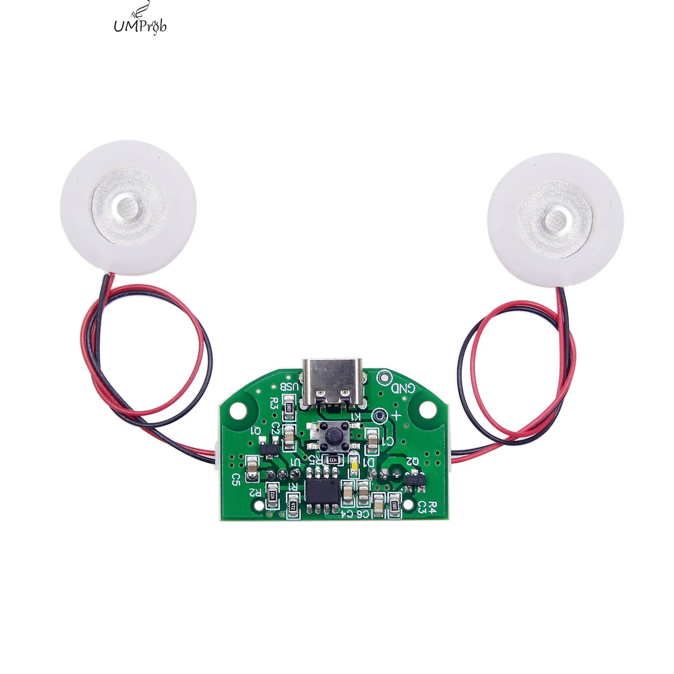 Mini nawilżacz USB, kity de bricolaje, fabricante de niebla y controlador, placa de circuito, nebulizador, hoja de película — zdjęcie 3
