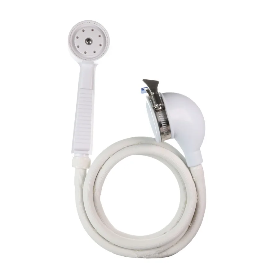 

Портативная ручная насадка для душа для ванн без переключателя Идеально подходит для садовых ванн и компактных помещений Регулируемый Sp