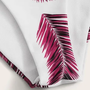 Sexy Bandau Balkini Women's Bikini set, random floral print, push-up swimsuit, swimwear, padded swimsuits, swimsuits 11 Main Sales Bikini with Bunda Fill - №8