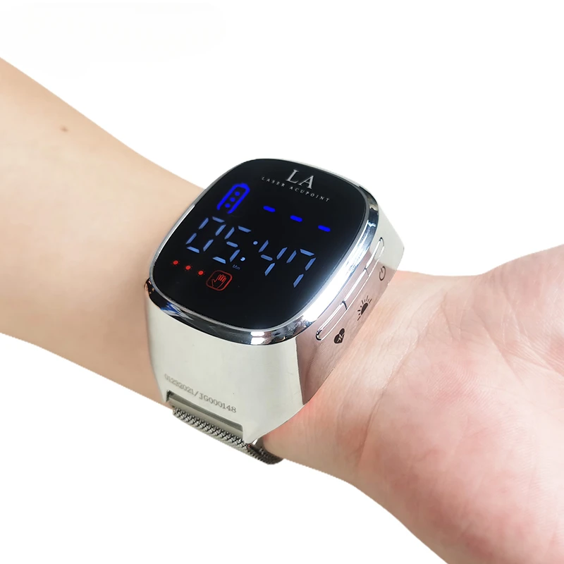 

New arrival heart rate wrist pressure digital glucose watch for home use