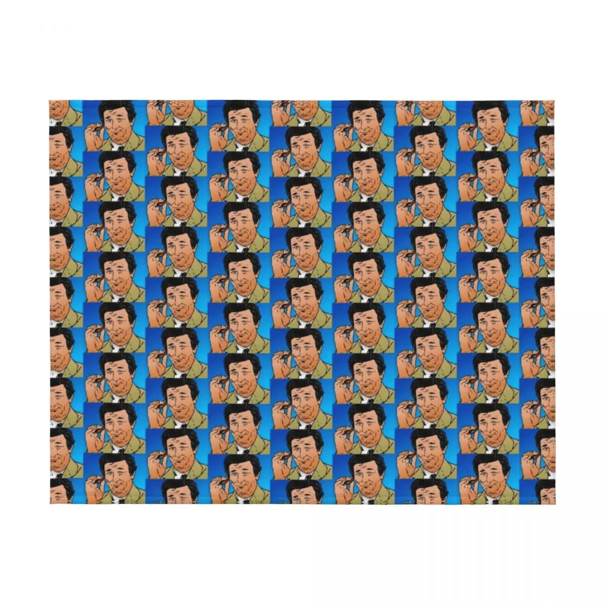 بيتر فالك كولومبو رمي بطانية للأريكة رقيقة فاخرة St البطانيات الأرائك من الديكور عيد الميلاد الديكور البطانيات #2