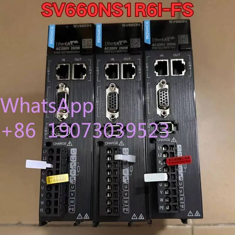 

Second-hand SV660NS1R6I-FS servo drive in good working condition