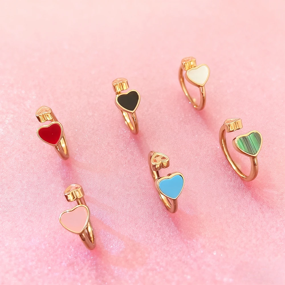 

Модные аксессуары 2025 года. Новое женское кольцо Happy Love с жемчугом, подвижное кольцо, легкая роскошь ·