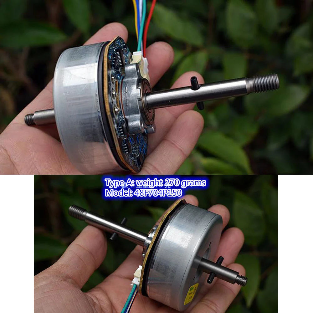 DC 24V 5V Brushless Motor 100HZ-600HZ PWM Signal Input DC Motor 61mm Variable Frequency Fan Motor Air Purifier Brushless Motor