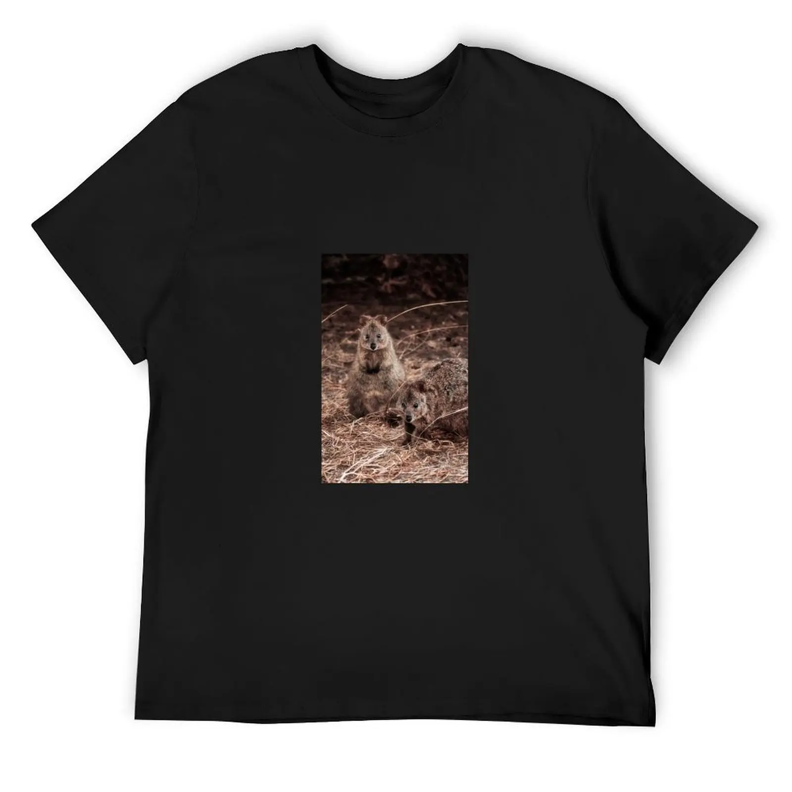 Quokkas - Western Australia (iPhone Case) T-Shirt shirts graphic Short sleeve tee sublime anime stuff men clothing