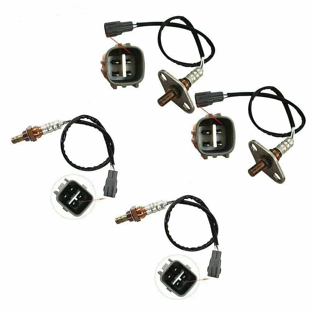 TIANBANG  4pcs Oxygen Sensor  for Toyota  Land Cruiser Sequoia Tundra Lexus LX470 V8 4.7L Upstream & Downstream