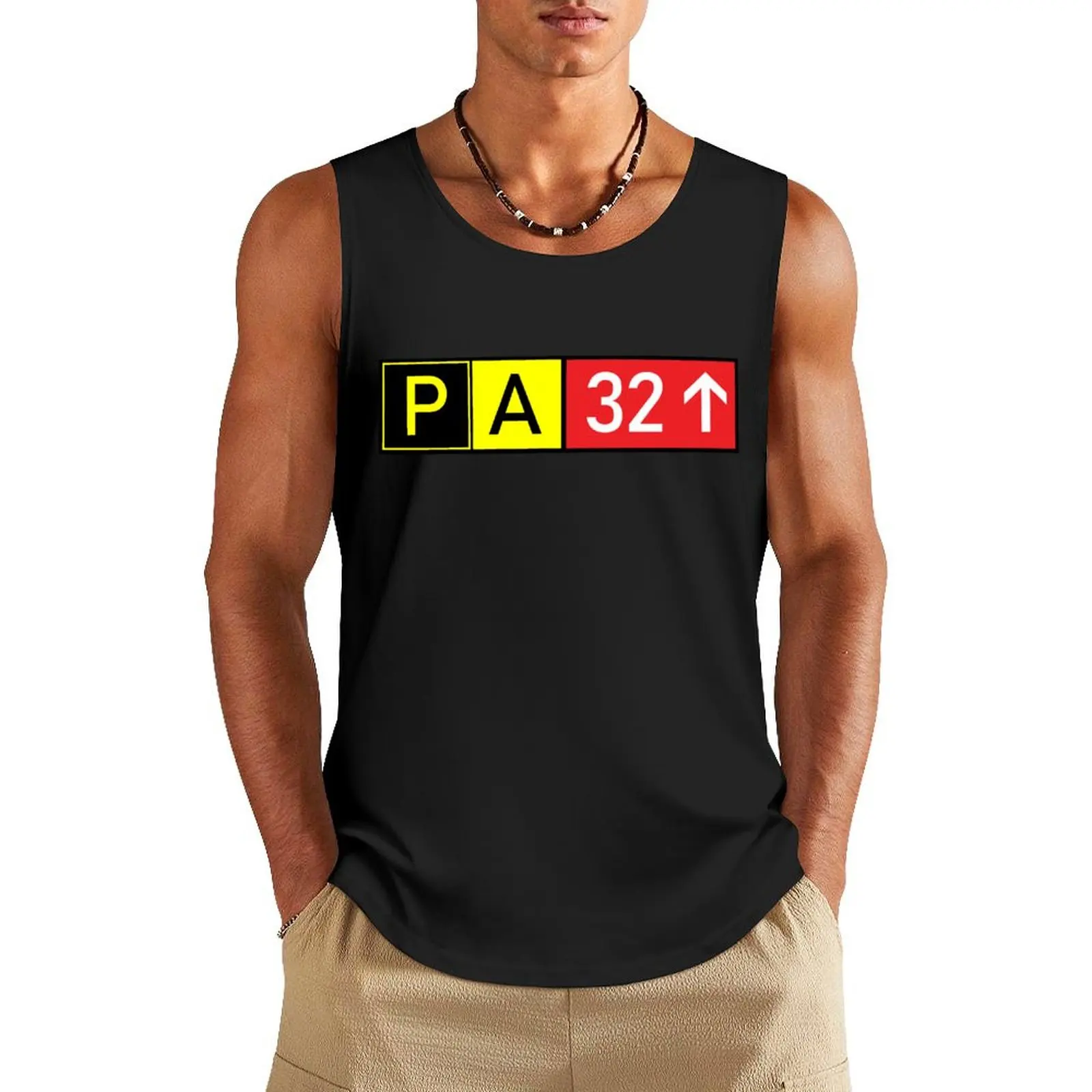 PA-32 Tank Top t-shirts for Men's gym Fitness men clothing Men's clothing brands gym clothes men