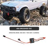 Y02A40A Brushed ESC Electronic Speed Controller for WPL C24 C34 MN D90 MN99S MN86S RC Car Upgrade Parts