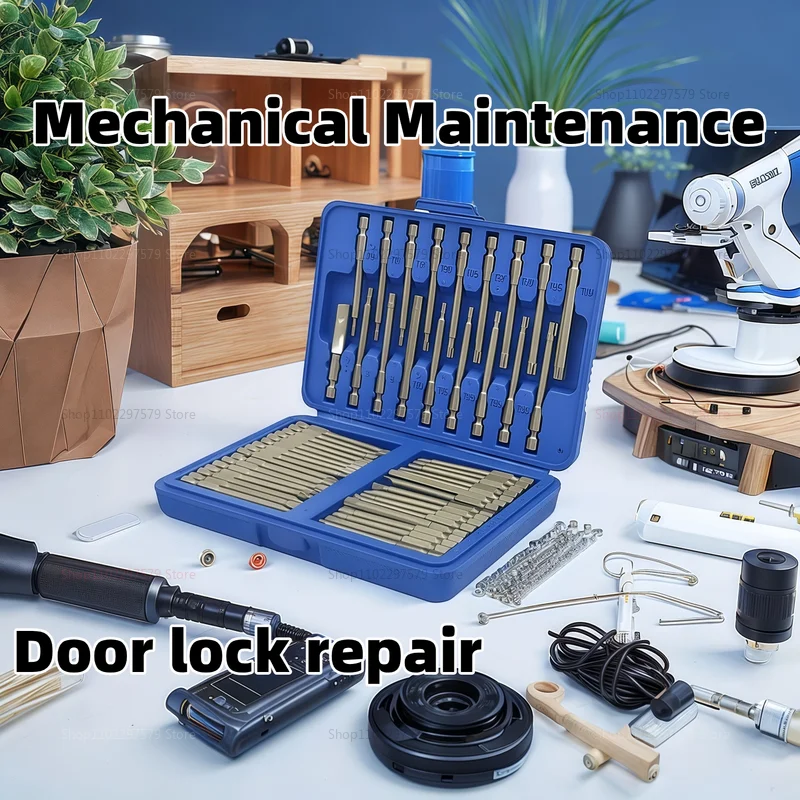 50/36 Pcs 75mm Extra Long Magnetic Screwdriver Bit Set Security Torx Star Hex Spline Driver Kit for Professional Home Repair