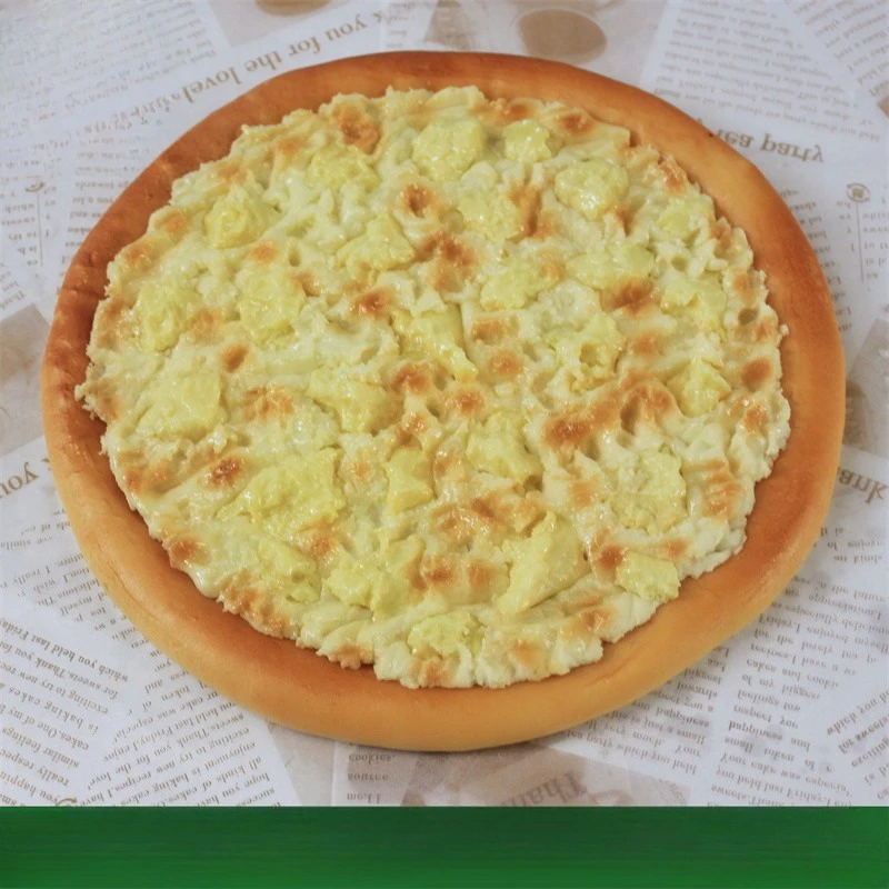 نموذج عرض البيتزا الواقعي - دعامة طعام وهمية من الراتنج للمطعم/التصوير الفوتوغرافي، ديكور مطبخ مقاوم للماء (حوالي 12 بوصة)