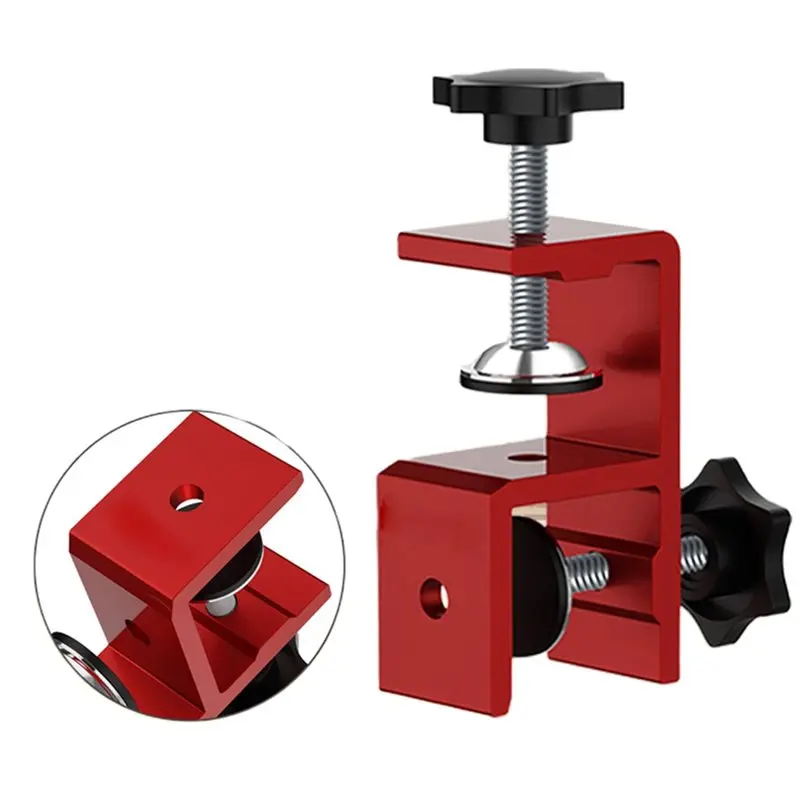 AB42-Aluminum Alloy Wood Installation Tool Clamp Woodwork Clamp Wardrobe Closure Scriber Closing Plate Clamp Closing Strip Scrib