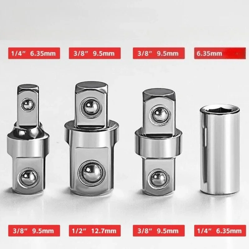 تأثير جاهز إزاحة تمديد وجع ضيق الوصول تمديد وجع مجموعة مع 1/2 "1/4" 3/8 "محولات محرك مربع للمكان الصغير