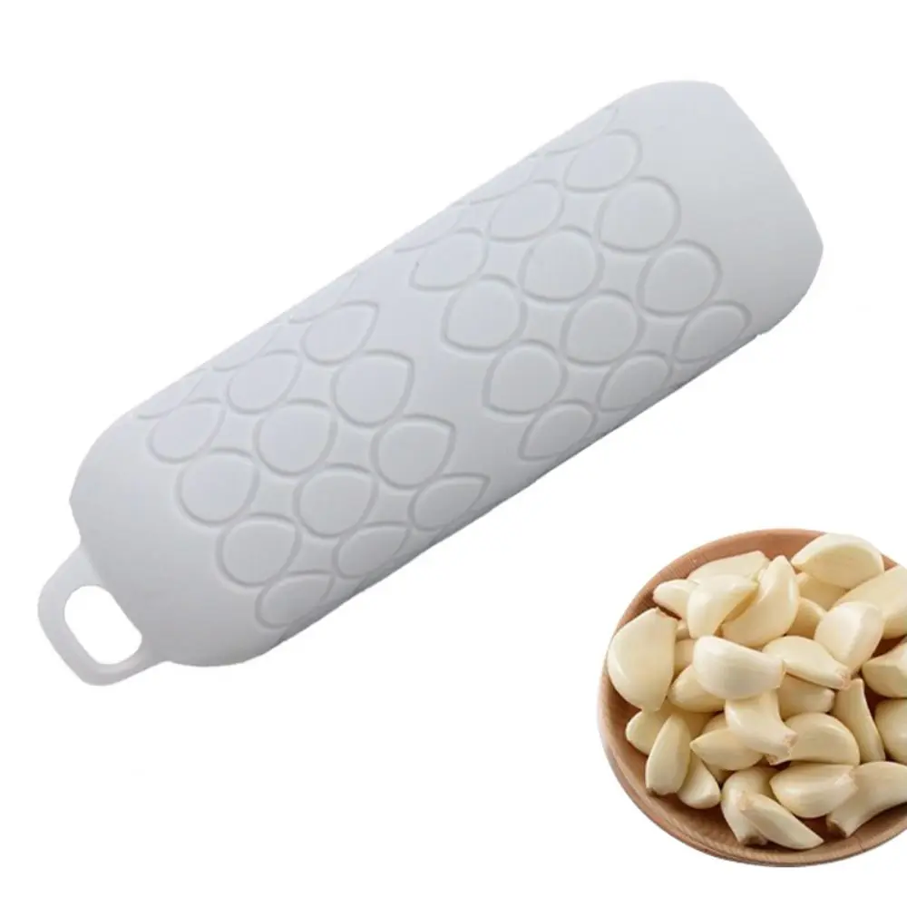 Practical Silicone Garlic Peeler Kitchen Gadget Easy Quick Garlic Skin Remover Garlic Peeling Roller Home Use