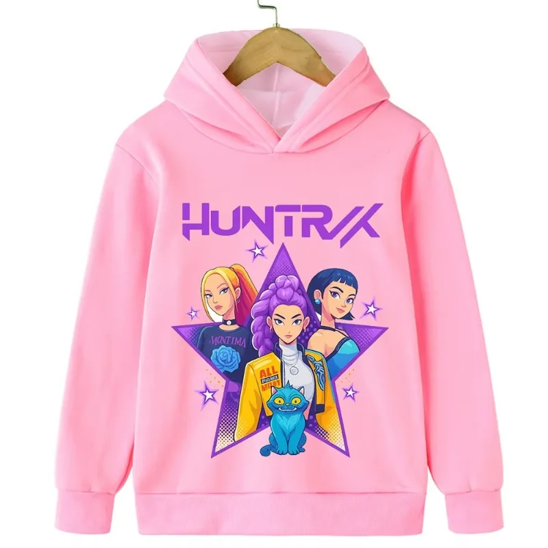 2025 شعبية أنيمي Kpop شيطان الصيادين ثلاثية الأبعاد مطبوعة تنفس التجفيف السريع فضفاضة ومريحة الربيع والخريف هوديي #2