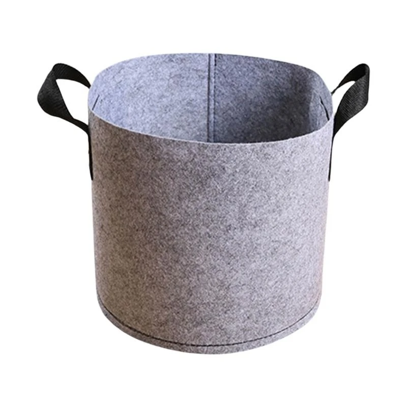 

Nonwoven Fabric Plant Pots Breathable Fabric Planter Flower Fabric Pots Perfect for Growing Vegetables Fruits and Herbs
