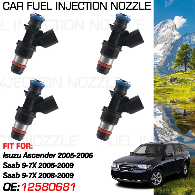 for Isuzu Ascender 2005-2006 Saab 9-7X 2005-2009 Accessories Car Fuel Injectors Nozzle Injection 12580681 832-11203 FIGM004X8-A