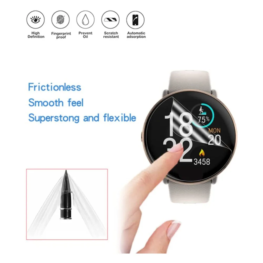 2pcs/lot Screen Protector HD Film For Polar lgnite3 SmartWatch Clear Guard Cover Ignite 3 Protective Films Not Glass