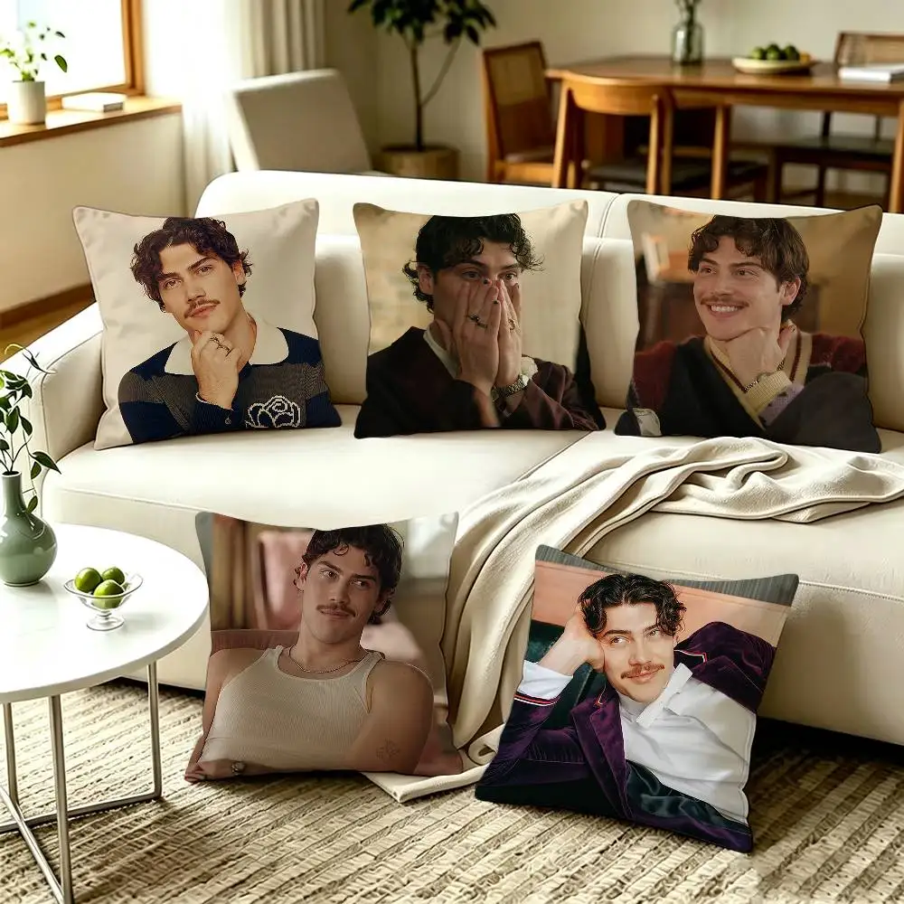 J-Jack Innanen Actor Various Sizes Square Pillow Case For Car Home Bedchamber Decor