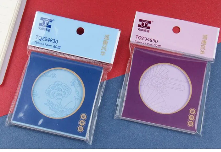 1PC Sticky Notes Self Adhesive Memo Paper Notepad  Notes Paper 60 Sheets Per Pad Office Supplies(SS-1064)