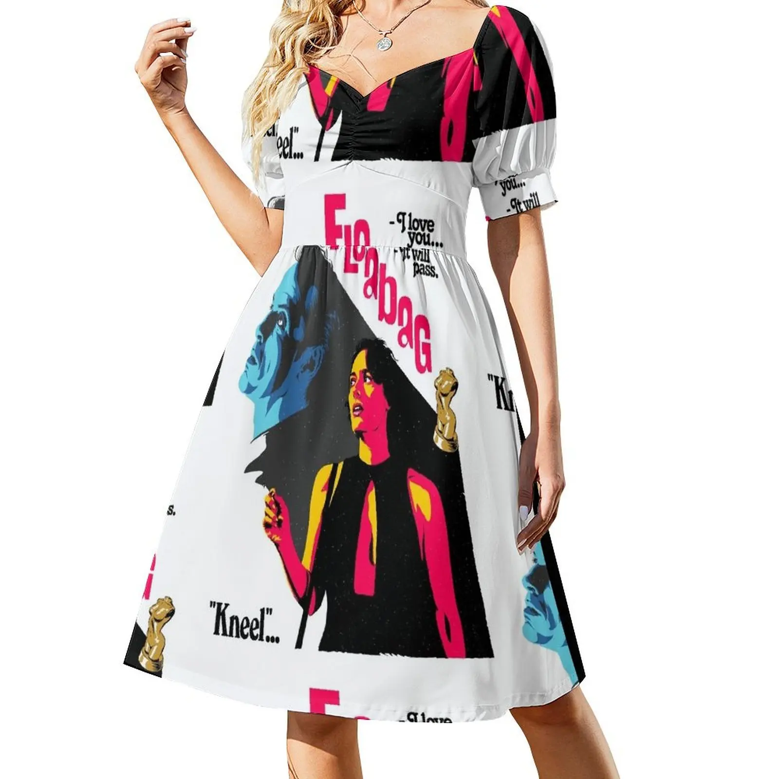

It Will Pass Short-Sleeved Dress beach outfits for women prom dresses 2025 women party dresses