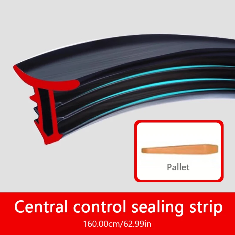 CGEAMDY Auto Rubber Seal Protector Guard Strip, 160 CM Universele Auto