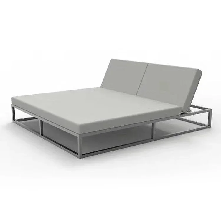 KT Aluminum outdoor Daybed outdoor sun lounge bed