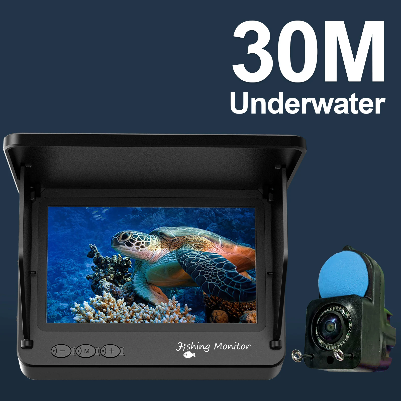 

Underwater Fishing 1080P HD Camera Infrared Lights Portable Ice Fishing Fish Finder Camera 15M & 30M For Lake Fishing