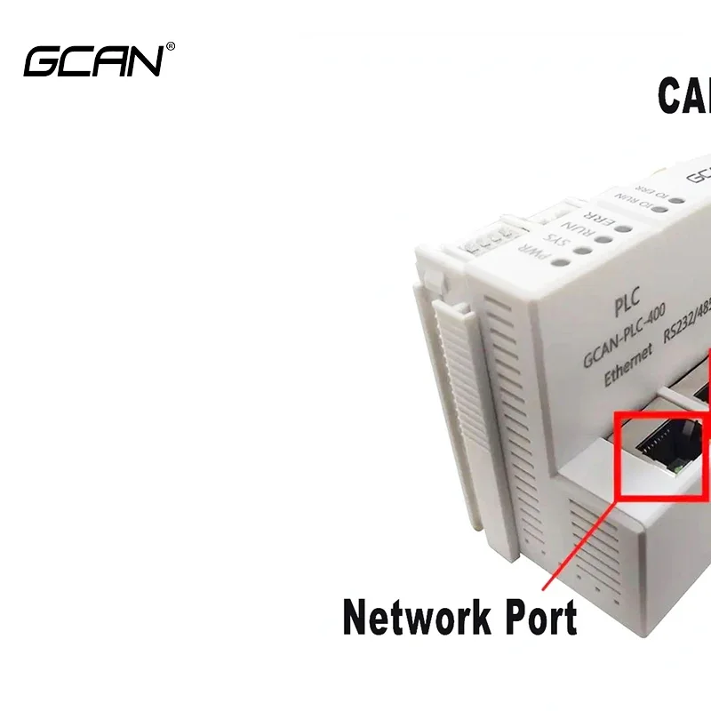 GCAN-PLC with Ethernet, CAN, RS232/485 Bus Interfaces Can be Connected to HMI, Host Computer Monitoring Systems, Sensors