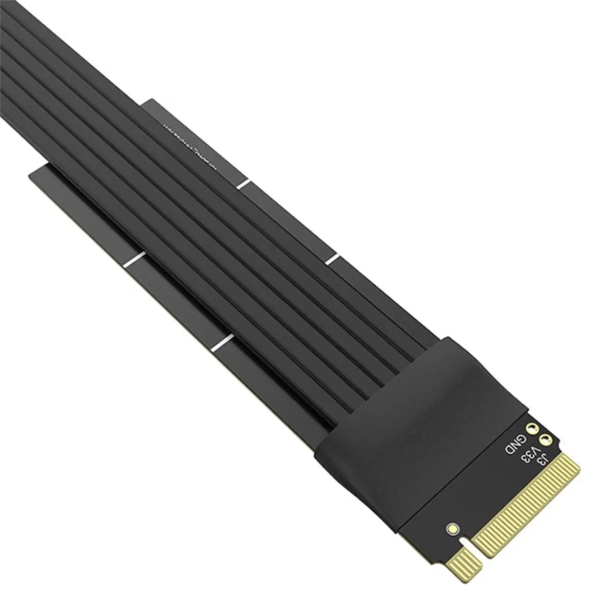 NEW FACTORY~M.2 NVMe SSD Extension Cable PCIe 4.0 X4 M-Key Riser Card Extender for M.2 2230 2242 2260 2280 Solid State Drive