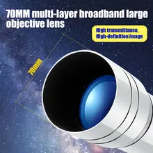 BORWOLF 70400 Professional High-definition Astronomical Telescope 333X To See The Moon and Stars Bird Watching Monocular 4