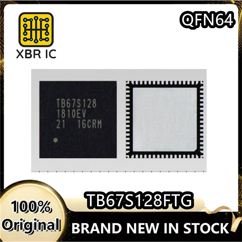 

(8/20 pieces) TB67S128FTG TB67S128 package QFN64 50V 5A stepper motor driver new original authentic spot fast delivery